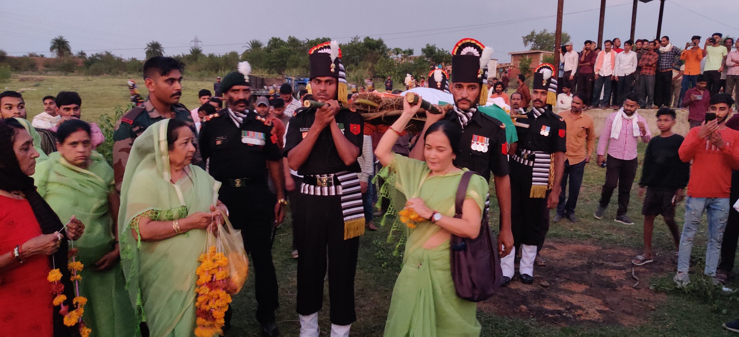 19 राजपूत रेजीमेंट से सेना के जवान सतीश राजपूत की सड़क दुर्घटना में दर्दनाक मौत