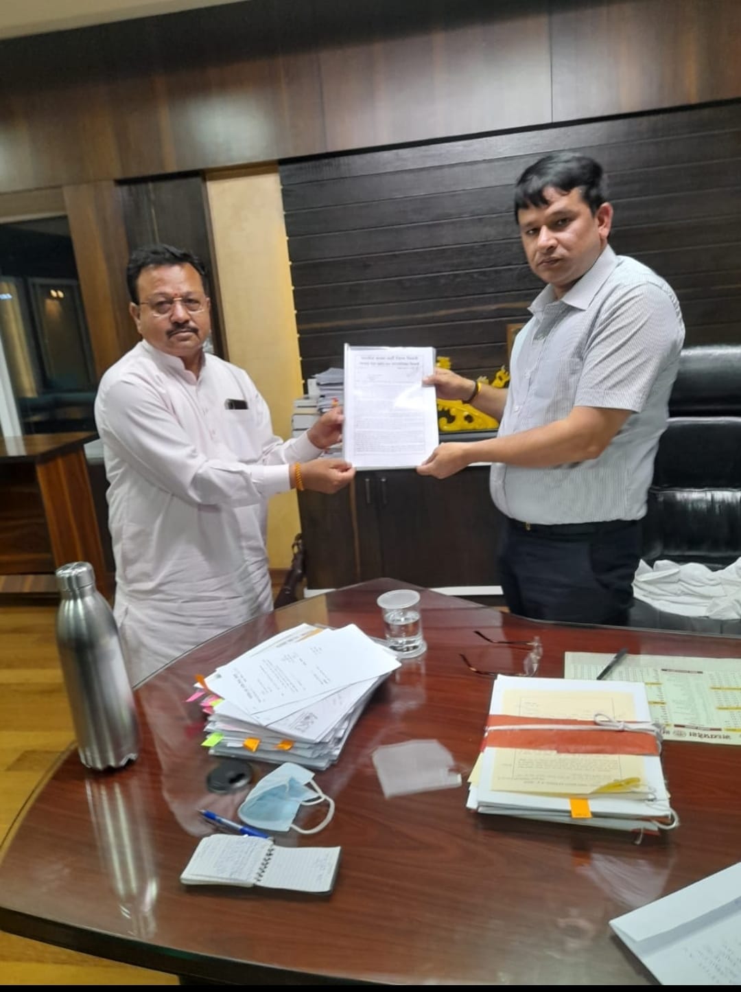 ज्ञानचंद के आग्रह पर नगर पालिका को मिली एक करोड़ पाँच लाख की सौगात