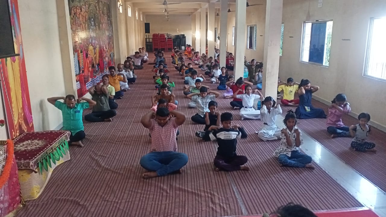 सरस्वती शिशु उच्च.माध्य. विद्यालय में समर कैंप का शुभारंभ