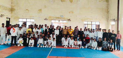 शालेय जिला स्तरीय कराते प्रतियोगिता संपन्न