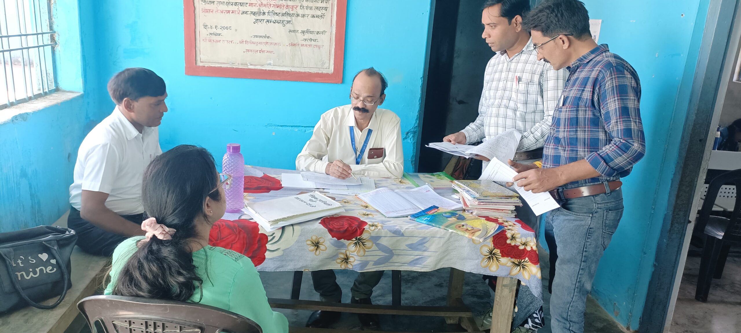 ओ.आई.सी. अमित सक्सेना, राज्य शिक्षा केन्द्र भोपाल द्वारा जिले के विद्यालयों का 02 दिवसीय अवलोकन सम्पन्न