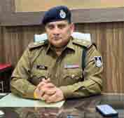 नवागत पुलिस अधीक्षक अजय पाण्डे ने आज पदभार गृहण किया
