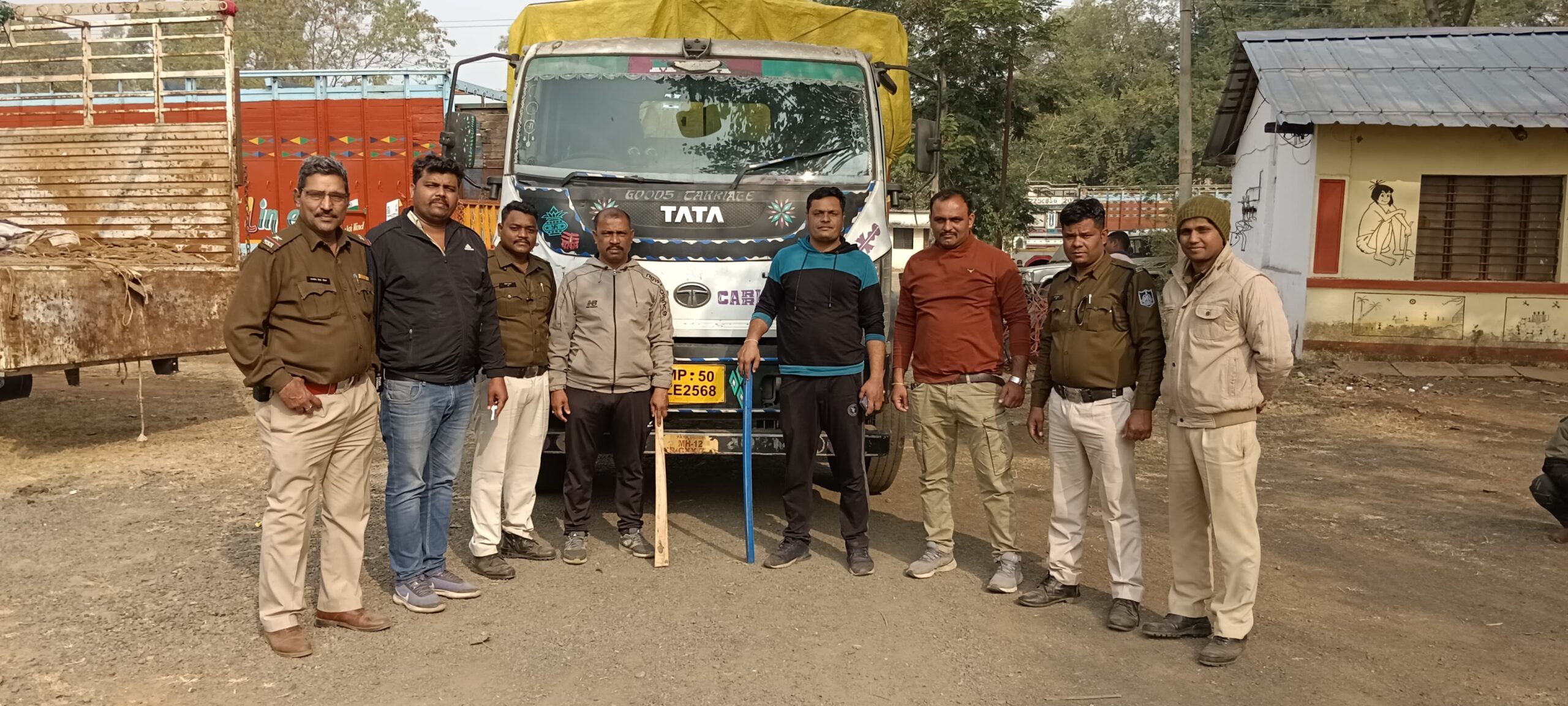 गौवंश की तस्करी पर पुलिस की बड़ी कार्यवाही