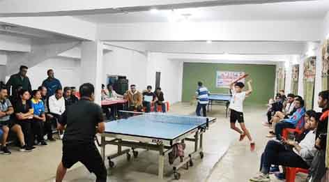 टेबिल टेनिस का चैंपियन बना शैलेष वहीं जूनियर का खिताब हुआ समरेंद्र के नाम