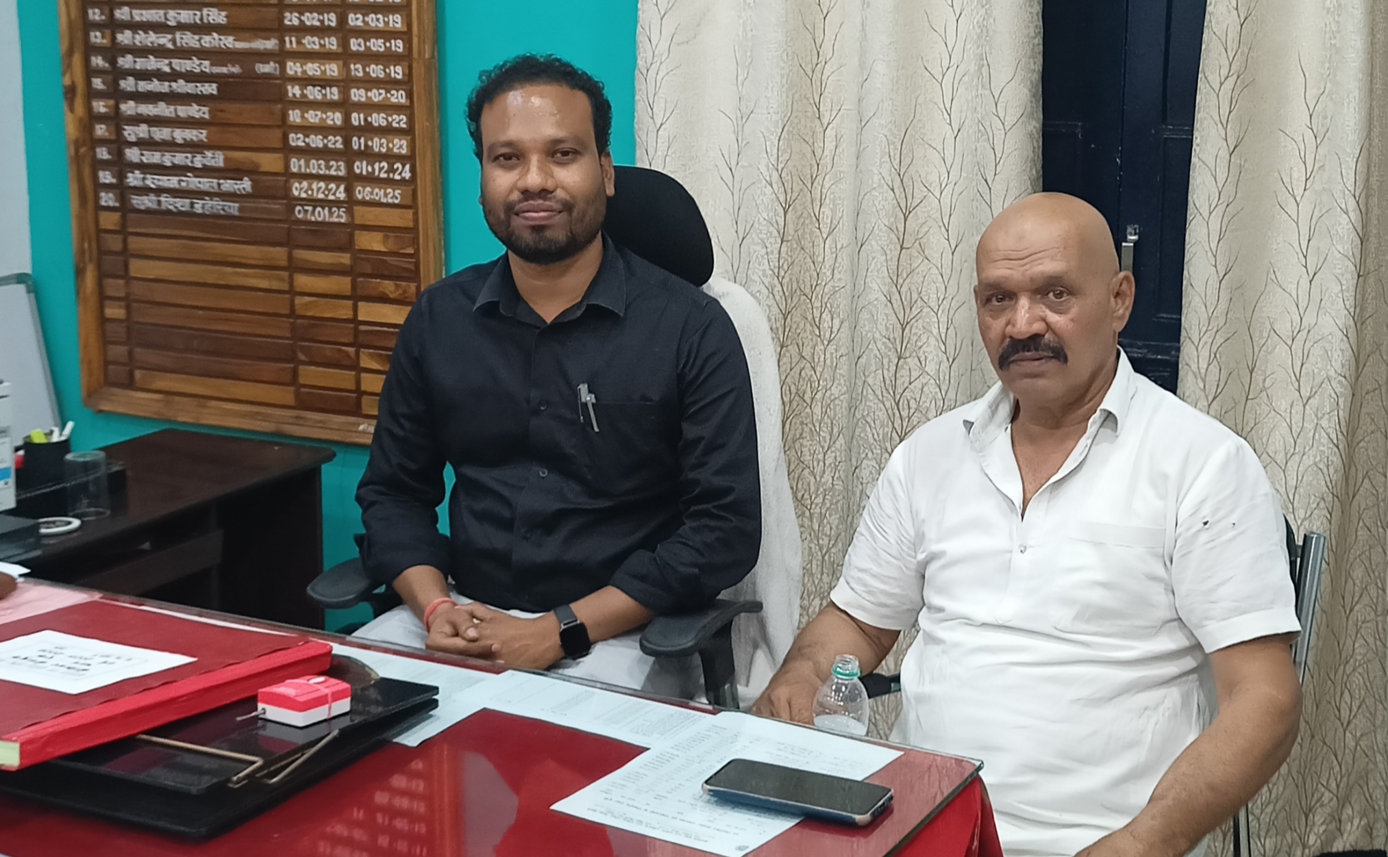 नपा सिवनी में विशाल सिंह ने सीएमओ का पदभार ग्रहण किया