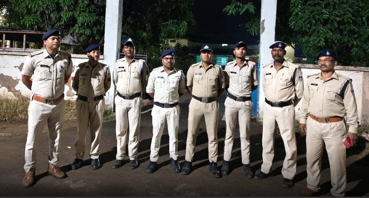 117 वारंटियो को एक ही रात्रि में किया गिरफ्तार