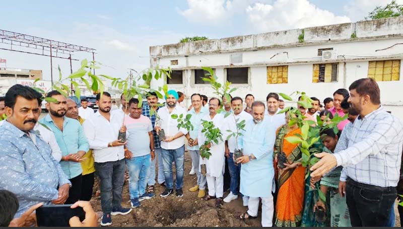 भाजपा जिलाध्यक्ष शेषराव यादव ने पौधारोपण कर प्रकृति संरक्षण का संदेश दिया