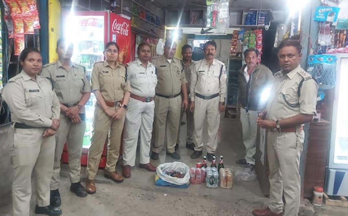 अवैध मदिरा बिक्री पर प्रशासन की कार्यवाही तेज