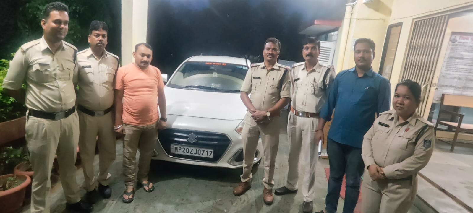 लखनादौन पुलिस ने वाहन चोरी का किया पर्दाफाश,