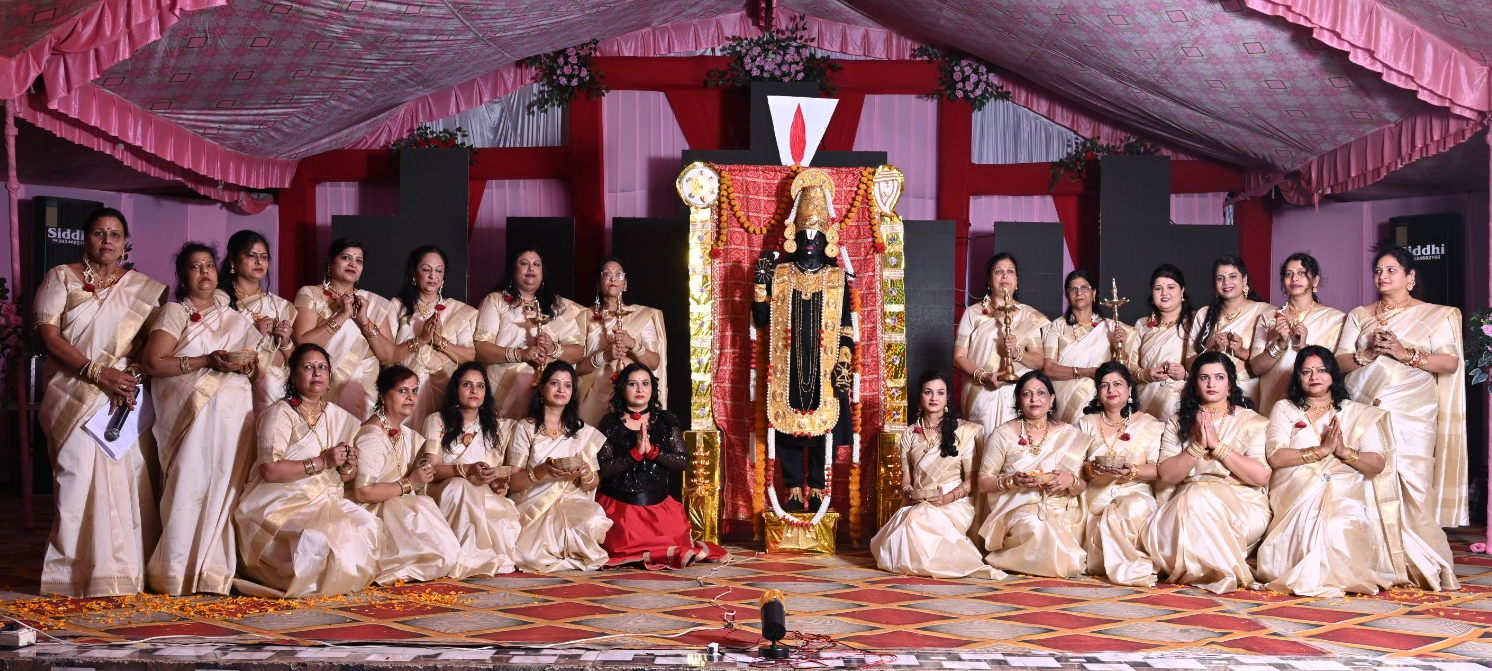 अग्रसेन जयंती पर भगवान वेंकटेश्वर की अलौकिक झांकी, सांस्कृतिक कार्यक्रमों ने बांधा समां