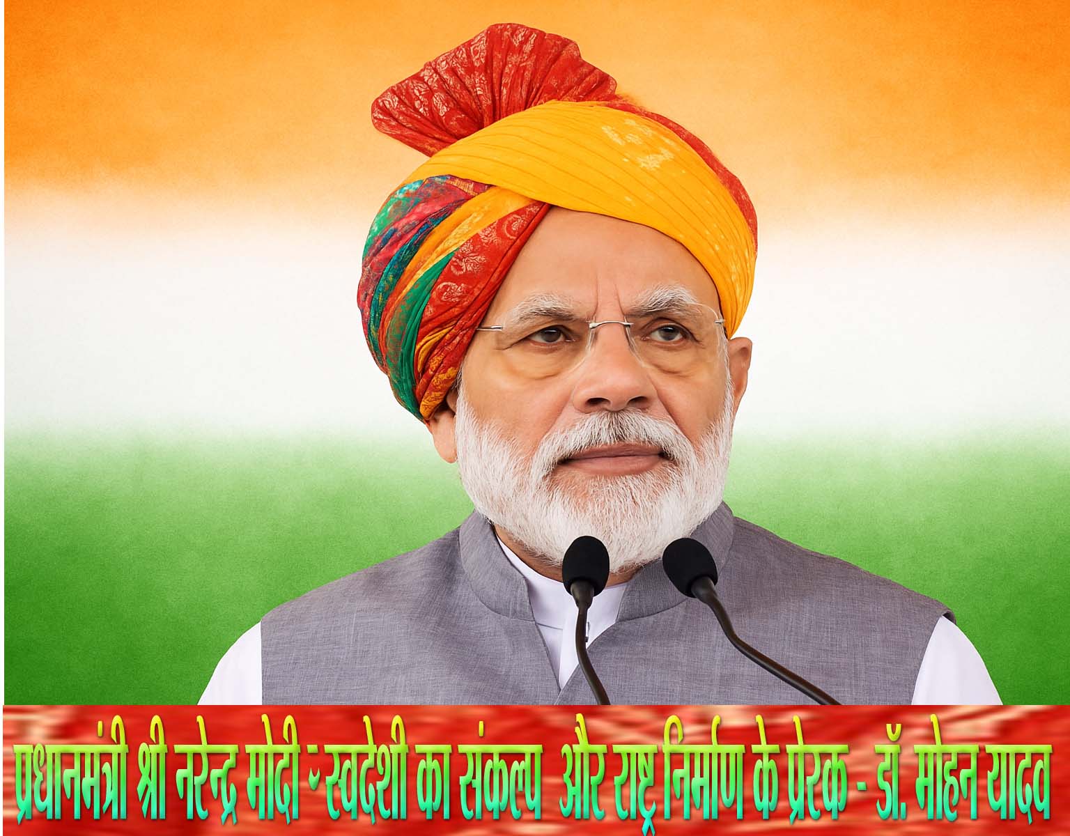 प्रधानमंत्री नरेंद्र मोदी : स्वदेशी का संकल्प और राष्ट्र निर्माण के प्रेरक