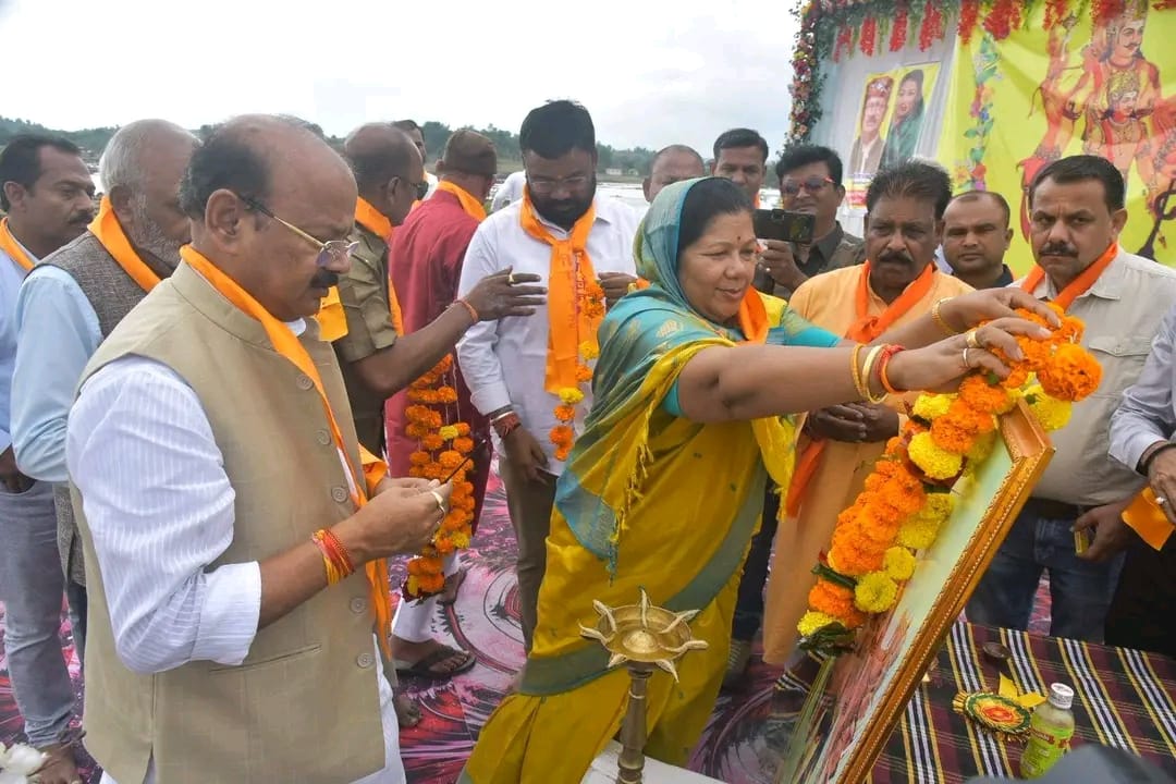 सहस्त्रधारा में सहस्त्रबाहु जयंती समारोह में पहुंचे मंत्रीगण