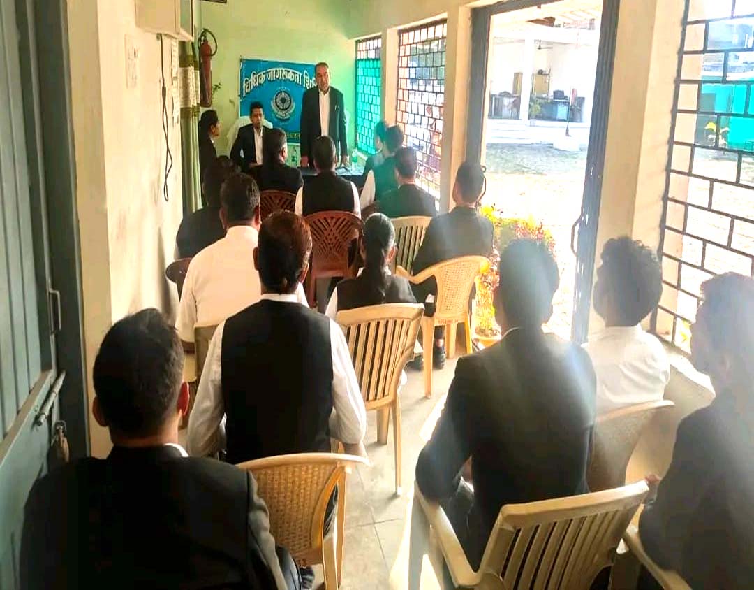 लोक अदालत को सफल बनाने भुआ-बिछिया में अधिवक्तागणों की बैठक