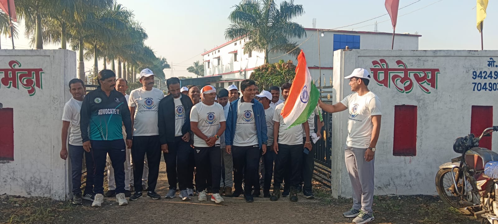 विधिक सेवा की मैराथन दौड़ सम्पन्न — केवलारी में दिया कानूनी जागरूकता का संदेश