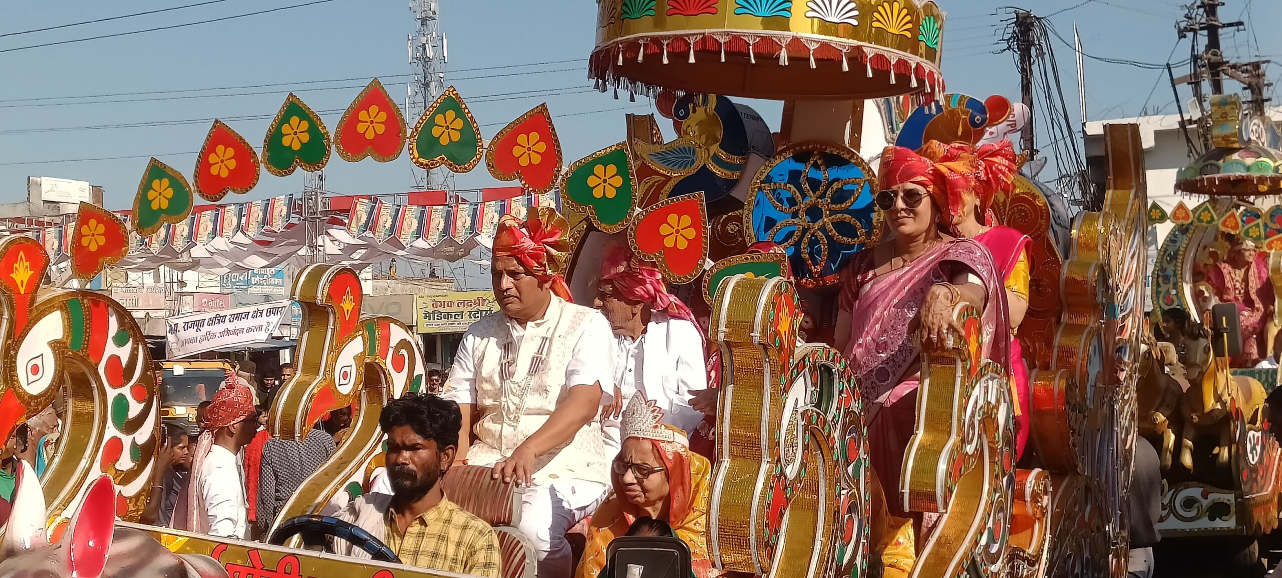 छपारा में पंचकल्याणक गजरथ महोत्सव: ऐतिहासिक भव्य शोभायात्रा के साथ जन्म कल्याणक उत्सव