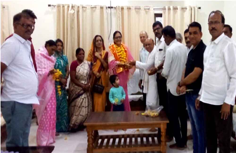 नीता पटेरिया के भाजपा कार्य समिति सदस्य बनने पर स्वागत