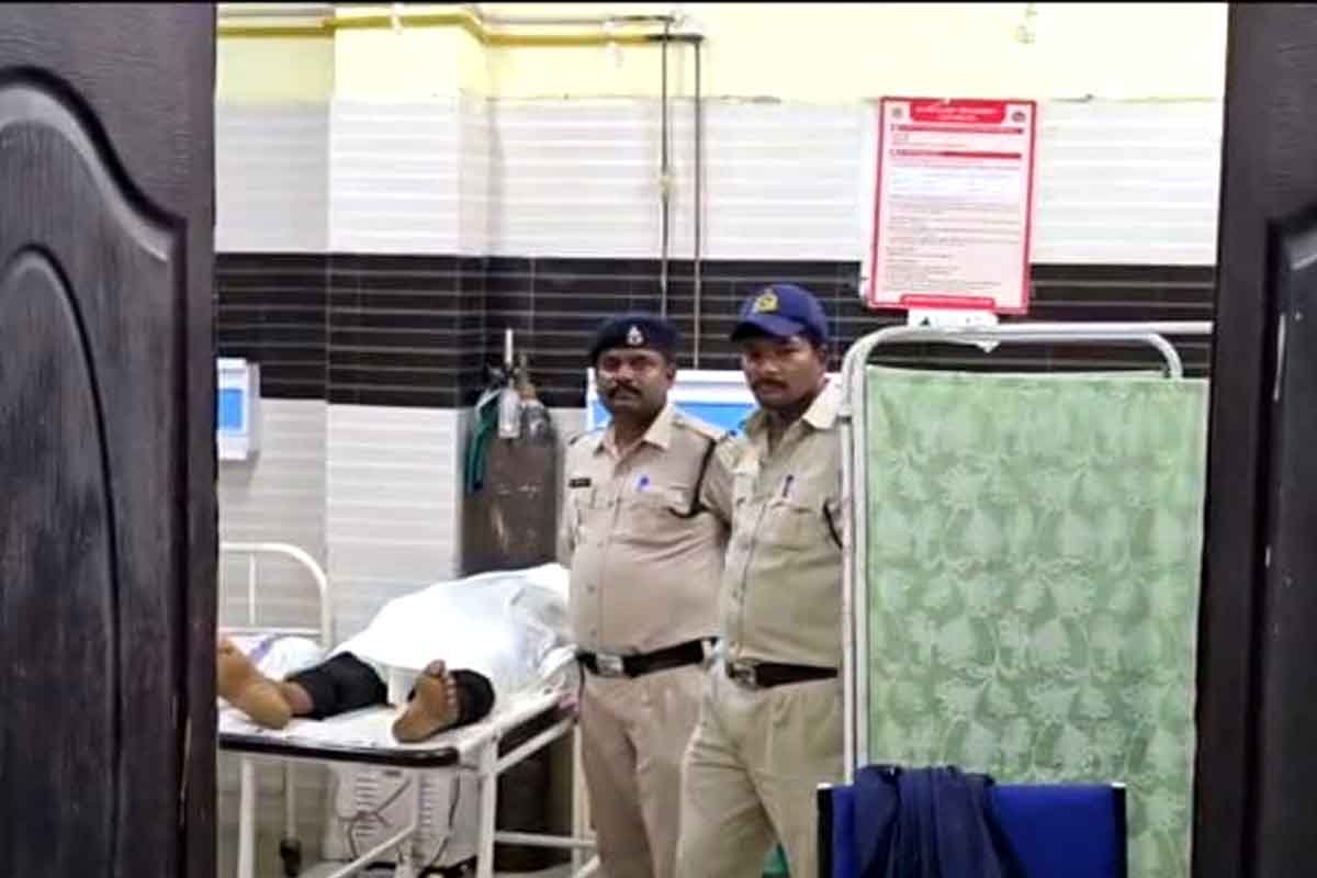 302 के मामले में बंद विचाराधीन कैदी की मौत, सीने में दर्द के बाद अस्पताल में तोड़ा दम