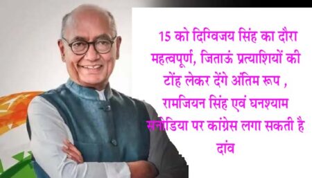 कांग्रेस जिले की चारो विधानसभा में जीत को लेकर उत्साहित 15 को दिग्विजय सिंह का दौरा महत्वपूर्ण, जिताऊं प्रत्याशियों की टोह लेकर देंगे अंतिम रूप , रामजियन सिंह एवं घनश्याम सनोडिया पर कांग्रेस लगा सकती है दांव सिवनी 11 मई 2023 सिवनी यशो:- मध्यप्रदेश विधानसभा चुनाव के लिये महज कुछ ही माह का समय शेष रह गया है और इस चुनाव में कांग्रेस पार्टी लंबे वनवास के बाद क्षणिक राजतिलक के बाद सत्ता से बाहर हो गयी थी कांग्रेस इस स्थिती से निपटने के लिये पूरी क्षमता के साथ जुटी हुई है जहाँ आदिवासी वोटरों को साधने के लिये कांग्रेस ताकत लगा रही है वहीं सत्ता में वापसी के लिये प्रदेश की आधी आबादी महिला मतदाताओं के कल्याण के लिये महिला सम्मान सहित अनेक योजनाओं की घोषणा की जा रही है । प्रदेश की सत्ता में वापसी के लिये कांग्रेस हर वर्ग के मतदाताओं को लुभाने के लिये जुटी हुई है देश के अन्य प्रदेश की अपेक्षा मध्यप्रदेश में कांग्रेस को सत्ता में वापसी की संभावनाएँ अधिक दिखाई देती है । यहाँ द्विदलीय राजनैतिक परिवेश है अन्य दलों की स्थिती केवल वोट काटने की है सत्ता में तीसरी ताकत बनने की स्थिती में कोई अन्य राजनैतिक दल की उपस्थिती नहीं है परंतु अनेक ऐसे राजनैतिक दल है जो भले सत्ता में न आये परंतु कांग्रेस को सत्ता से बाहर रखने में अपनी महत्वपूर्ण भूमिका निभाते है । सिवनी जिले में राजनैतिक माहौल की नब्ज टटोलने कांग्रेस नेताओं के प्रयास लगातार चल रहे है । जानकारी के अनुसार सिवनी जिले की चारों विधानसभाओं में कांग्रेस को उत्साहजनक संभावनाएँ दिखाई दे रही है वर्तमान में कांग्रेस के पास जिले की चार विधानसभाओं में से दो पर कांग्रेस का कब्जा है । लखनादौन एवं बरघाट विधानसभा में कांग्रेस के विधायक है जबकि सिवनी एवं केवलारी भाजपा के पास है । सिवनी जिला मुख्यालय की विधानसभा में कांग्रेस लंबे समय से निराशा के गोते लगा रही है लगभग चालीस साल से यहाँ भाजपा का कब्जा है इस विधानसभा में निर्दलीय को भी मतदाताओं ने पंसद किया परंतु कांग्रेस को भाव नहीं दिया । जिले की राजनैतिक माहौल की जानकारी लेने 15 मई को कांग्रेस नेता और पूर्व मुख्यमंत्री दिग्विजय सिंह सिवनी आ रहे है । जानकारी तो यह भी है कि उनका यह प्रवास सिवनी जिले की चारों विधानसभाओं के लिये प्रत्याशियों के चयन को अंतिम रूप देने के लिये है । प्रत्याशी से सामाज के मतदाताओं की नाराजगी रहा हार का कारण 2018 के विधानसभा चुनाव में इस विधानसभा से कांग्रेस को पूरा भरोसा था कि कांग्रेस का प्रत्याशी चुनाव में जीत दर्ज करेगा परंतु कांग्रेस को ऐसे क्षेत्र में कमजोर साबित हुई जहाँ जातिगत आधार वोट प्राप्त करने का कांग्रेस को भरोसा था । जानकारी अनुसार 2018 में मोहन चंदेल को कांग्रेस ने प्रत्याशी इसलिये बनाया था कि कुर्मी पट्टी के वोट जातिय आधार में मिल जायेंगे और इस क्षेत्र के जिला पंचायत वार्ड से घनश्याम सनोडिया जो कुर्मी जाति से है आसानी से चुनाव जीते थे परंतु कांग्रेस का यह भरोसा चुनाव परिणाम के बाद फेल हो गया विधानसभा के हर क्षेत्र से कांग्रेस को बढ़त मिली परंतु जिस कुर्मी पट्टी से वोट मिलने की संभावनाओं पर कांग्रेस ने मोहन चंदेल को टिकिट दिया था उस क्षेत्र से कांग्रेस को बुरी तरह हारना पड़ा था और कुर्मी मतदाता भाजपा के साथ चले गये थे । कुर्मी मतदाताओं का भाजपा के पक्ष में जाने का जो कारण बताया जा रहा है वह मोहन चंदेल से व्यक्तिगत नाराजगी होने की चर्चा है । बताया जाता कि कांग्रेस नेता घनश्याम सनोडिया 2018 के पूर्व हुये जिला पंचायत चुनाव में प्रत्याशी थे तो मोहन चंदेल घश्याम सनोडिया का विरोध करते हुये अल्पसंख्यक प्रत्याशी के समर्थन में वोट मांग रहे थे जिसकी नाराजगी मोहन सिंह चंदेल को विधानसभा चुनाव में उठानी पड़ी । चर्चा तो यह भी है कि 2018 के विधानसभा चुनाव में कांग्रेस घनश्याम सनोडिया को ही अपना प्रत्याशी बनाना चाह रही थी परंतु चुनाव के ठीक पूर्व एक किसान के भुगतान को लेकर घनश्याम सनोडिया ने सरकार विरोध में जो मोर्चा खोला था और सरकार पर दबाव बनाने के लिये किसान ने सल्फास अपने शरीर में डाल लिया था जिससे बाद में किसान की मौत हो गयी थी । इस घटना से घनश्याम सनोडिया के विरूद्ध माहौल बन गया और भाजपा के द्वारा उन पर आपराधिक प्रकरण दर्ज करने की मांग की जाने लगी जिससे घनश्याम सनोडिया को कांग्रेस ने टिकिट से वंचित कर दिया और मोहन चंदेल पर दाव लगाया और कांग्रेस को घनश्याम सनोडिया वाले क्षेत्र से हार का सामना करना पड़ा । घनश्याम सनोडिया हो सकते है कांगे्रस के प्रत्याशी सन 2022 में संपन्न ग्राम निकाय चुनाव के दौरान सिवनी विधानसभा के जिला पंचायत वार्ड क्रमांक 02 से घनश्याम सनोडिया दूसरी बार जीत दर्ज कर जिला पंचायत सदस्य निर्वाचित होने में सफल रहे । जिसका अर्थ यह लगाया जा रहा है कि कुर्मी समाज का मतदाता घनश्याम सनोडिया के साथ है वहीं जिला पंचायत का वार्ड क्रमांक 01 भी कांगे्रस समर्थित प्रत्याशी जीतने में सफल रहा है सिवनी नगरीय निकाय चुनाव के परिणाम भी कांग्रेस के पक्ष में है । छपारा बंडोल क्षेत्र से कांग्रेस हमेशा वोट प्राप्त करते रही है । कांग्रेस को सिवनी विधानसभा में सफलता की संभावनाएँ दिख रही है । पिछली बार एक अत्याशित घटनाक्रम से कांग्रेस की टिकिट से वंचित रह गये घनश्याम सनोडिया पर कांग्रेस दांव लगा सकती है और इस प्रकार संभावनाओं के पीछे अन्य कारण भी जिनका उल्लेख किया जाना फिलहाल आवश्यक नहीं है । ठाकुर रजनीश के अति आत्मविश्वास ने डूबो दिया कांग्रेस को दूसरी विधानसभा केवालारी है जो कांग्रेस का गढ़ मानी जाती है यहाँ कांग्रेस को 2018 के विधानसभा चुनाव में जो मात मिली वह कांग्रेस की बड़ी क्षति थी परंतु यहाँ जो हार हुई उसे कांग्रेस अपनी लापरवाही मानती रही है । जानकारी के अनुसार 2018 के चुनाव में कांग्रेस ने लगभग यह कर लिया था कि केवलारी में ठाकुर रजनीश सिंह का आंतरिक विरोध है इस लिये टिकिट उनकी जगह उनके चाचा रामजियन सिंह ठाकुर को कांग्रेस का प्रत्याशी बनाया जाये परंतु प्रदेश के पूर्व मुख्यमंत्री ठाकुर दिग्विजय सिंह रजनीश के नाम पर मुहर लगा चुके थे । हालांकि ठाकुर रामजियन सिंह की कोई प्रबल महत्वाकांक्षा नहीं थी और वे इस बात से खुश थे कि रजनीश सिंह उनका ही भतीजा है परंतु भाजपा की टिकिट राकेश सिंह पाल को मिलने के बाद ठाकुर रजनीश सिंह अपनी जीत बहुत आसान दिखने लगी और इसी अति आत्मविश्वास के कारण उन्होंने चुनाव में चुनाव के दौरान अपने चाचा के रणनैतिक कौशल का लाभ लेना भी उचित नहीं समझा वहीं भाजपा के प्रत्याशी श्री पाल ने जीत के लिये पूरी तरह अपने स्वाभाव को बदल लिया और हर वह प्रयास किये जो भाजपा की जीत के लिये आवश्यक थे जहाँ चुनाव के दौरान कांग्रेस के कार्यकत्र्ता निराशा थे और प्रत्याशी की उदासीनता से परेशान थे वहीं भाजपा के कार्यकत्र्ता पूरे उत्साह के साथ चुनाव में जुटे और कांग्रेस को चुनाव हराकर ही दम लिया । ठाकुर रामजियन सिंह पर कांग्रेस लगा सकती है दांव यहाँ यह चर्चा आवश्यक है कि ठाकुर रामजियन सिंह प्रदेश के कद्दावर नेता स्व. हरवंश सिंह ठाकुर के भाई होने के साथ ही स्व. हरवंश सिंह की राजनीति में चमक लाने वाले चाणक्य थे और ठाकुर हरवंश सिंह की चुनावी राणनीति बनाने से लेकर कहा कौन व्यक्ति उपयुक्त है इसकी परख रखने वाले कुशल पारखी थे । ठाकुर रामजियन सिंह शासकीय सेवा में रहते हुये भी ठाकुर हरवंश के सफल संकटमोचक माने जाते थे । केवलारी विधानसभा का जितना बारीक अध्ययन ठाकुर रामजियन सिंह को था उतना ठाकुर हरवंश भी नहीं समझते थे और हर मामले में ठाकुर हरवंश सिंह अपने भाई राम जियन सिंह से सलाह लेते थे यह बात ठाकुर रजनीश सिंह भी जानते है परंतु पिछले चुनाव में राकेश पाल सिंह को उन्होंने बहुत कमजोर प्रत्याशी मानकर जो गलती की वह कांगे्रस की नैया डुबोने के लिये पर्याप्त थी परंतु चुनाव में हार के बाद भी उनकी केवलारी विधानसभा में उनकी निष्क्रियता कांग्रेस के लिये मुसीबत बन गयी है। बहुत अधिक संभावना इस बात की है कि केवलारी विधानसभा की जीत सुनिश्चित करने के लिये कांग्रेस ठाकुर रामजियन सिंह पर दांव लगाये ।