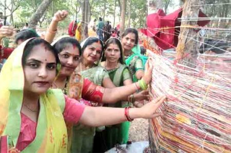 आंवला नवमीं में वैष्णों देवी धाम सीलादेही में श्रद्धालुओं ने किया पूजन-अर्चन सिवनी यशो:- जिला मुख्यालय से नागपुर रोड पर स्थित ग्राम सीलादेही की सुरम वादियों में स्थापित माता वैष्णो देवी मंदिर परिसर में विगत दिवस आंवला नवमीं के पावन पर्व पर प्रात: काल से ही महिलाओं ने पहुंचना आरंभ कर दिया था। इस परिसर में विगत धनतेरस के दिन से माता अन्नपूर्णा की प्रतिमा की स्थापना भी समिति द्वारा की गई है, जहां सुबह 7 बजे पूजन उपरांत मां अन्नपूर्णा को छप्पन भोग का अर्पण प्रतिदिन किया जा रहा है। वैष्णो देवी सेवा समिति द्वारा आंवला नवमीं के अवसर पर विशेष व्यवस्थाऐं की गई थी जहां महिलाओं एवं पुरूषों क सुविधा के लिए पूजन-अर्चन हेतु प्रसाद, फूल एवं अन्य सामग्रियों का विक्रय करने हेतु दुकानों की व्यवस्था करायी गई। इस परिसर में सैकड़ों की संख्या में आंवले के वृक्ष लगे हुए है, जिनका पूजन अर्चन विधि विधान के अनुसार महिलाओं ने किया। वर्षों पूर्व इस निर्जन पहाड़ी पर स्व. गोविंद नेमा के नेतृत्व में समिति न भारी संख्या में पौधों का रोपण किया था जो आज जंगलों में तब्दील हो गये है, जहां पूरे दिन मुख्यालय सिवनी और ग्रामीण अंचलों से पहुंचे परिवारों ने पूजन के उपरांत घर से लाये पकवानों का आनंद उठाया। दोपहर 2 बजे से परिसर में ही स्थानीय कलाकारों द्वारा देवीगीत व भजनों की अनुपम प्रस्तुती दी गई, जिसका आनंद उपस्थित श्रद्धालुओं ने उठाया। ज्ञात रहे कि आगामी 26 नवंबर को कार्तिक पूर्णिमा के विशेष अवसर पर इसी परिसर में स्थापित माता अन्नपूर्णा की पूजा-अर्चना प्रकांड पडितों की उपस्थिति में प्रात: काल होगी, जिसके बाद हवन-पूजन उपरांत समिति एवं श्रद्धालुओं के सौजन्य से छप्पन भोग का अर्पण भी होगा, जिसके उपरांत दोपहर 12 बजे से दाल बाफले का प्रसादी वितरण सभी के लिए रखा गया है।