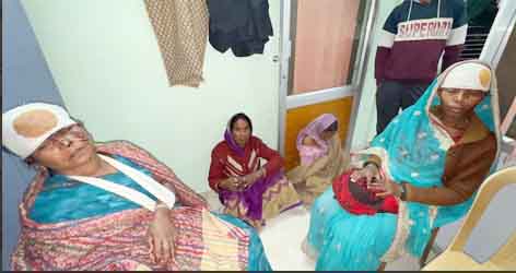 अमरवाड़ा यशो:- ग्राम धसनवाड़ा में दिनांक 26 दिसंबर 2024 को एक गंभीर घटना सामने आई है, जिसमें चार महिलाओं पर जानलेवा हमला किया गया। यह घटना दोपहर करीब 1.30 बजे हुई, जब महिलाएं अपने खेत में पानी देने गई थीं।