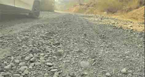 छिंदवाड़ा यशो:- अमरवाड़ा विधानसभा क्षेत्र में विकास का दम्भ भरने वाली भाजपा सरकार के खोखले व झूठे वायदों के साथ ही भ्रष्टाचार की पोल निरंतर खुलती जा रही। आदिवासी अंचल को हासिय पर रखने वाली सरकार का दोहरा चेहरा जनता के सामने आ चुका है। सड़क पर गिट्टी बिछाकर छोड़ दिया गया जिस पर चलना दूभर हो गया है। उक्त उदगार आज जारी प्रेस विज्ञप्ति के माध्यम से कांग्रेस के बटकाखापा ब्लॉक अध्यक्ष कमलभान शाह व धनौरा समन्वयक बरकत खान ने व्यक्त किए हैं।