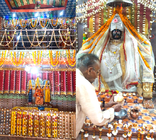 बरघाट यशो:- बरघाट नगर के शांतिनगर स्थित शारदा मंदिर में आदिशक्ति जगत जननी माँ शारदा सहित प्रथम पूज्य श्री गणेश जी, राम दूत श्री हनुमान जी एवं श्री बटुक भैरव जी की प्राण प्रतिष्ठा के 19 वर्ष पूर्ण होने पर स्थापना दिवस समारोह भक्तिभाव के साथ मनाया गया । इस अवसर पर मंदिर में पुष्प सजा की गई।