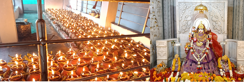 एन एच 44 फोरलेन पर स्थित घने जंगलों के बीच बंजारी माता मंदिर पर इस चैत्र नवरात्र में श्रद्धालुओं द्वारा कुल 2751 मनोकामना कलशों की स्थापना हुई है वैसे तो वर्ष भर बंजारी माता मंदिर पर श्रद्धालुओं का दर्शन एवं पूजा अर्चन कर आशीर्वाद के लिए यहां तांता लगा रहता ही है । वहीं चैत्र नवरात्र पर्व पर मंदिर परिसर को सुंदर सजावट की गई है मंदिर परिसर के 6 कक्षों पर स्थापित ज्वारे एवं मनोकामना कलशों की देख - रेख मंदिर के पुजारी और प्रत्येक कक्ष में दो - दो सेवादारों को व्यवस्थित रूप से नियुक्ति की गई है जो लगातार सतत निगरानी बैठकी से कर रहे हैं ।