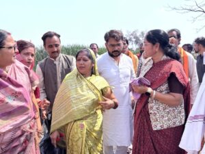 दक्षिण नगर मंडल में जनसेवा एवं स्वच्छता के कार्यक्रमों पहुँची सांसद भारती - Seoni News