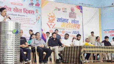 "छिंदवाड़ा सांसद खेल महोत्सव का शुभारंभ दीप प्रज्ज्वलन के साथ हुआ"