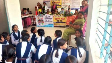 सिवनी में बालिकाओं का स्वास्थ्य परीक्षण शिविर