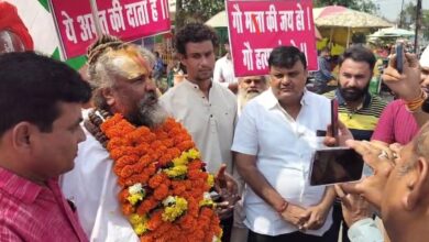 गौ माता न्याय यात्रा सिवनी पहुँची, कम्प्यूटर बाबा ने किया जनजागरण अभियान - Seoni News