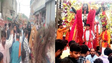 धूमा में आज माता महाकाली का भव्य विसर्जन चल समारोह
