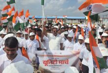 भाजपा कार्यकर्ताओं और नागरिकों द्वारा निकाला गया विशाल यूनिटी मार्च, राष्ट्रीय एकता दिवस पर सरदार पटेल की जयंती के अवसर पर।