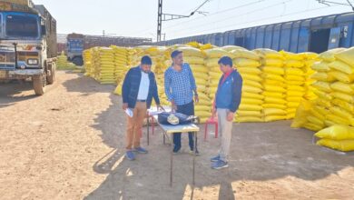 सिवनी जिले के रैक पॉइंट पर पहुंची 1145 मीट्रिक टन यूरिया उर्वरक की रैक