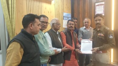उगली–खुरसुरा रेत खदान गोलीकांड पर निष्पक्ष जांच की मांग करते भाजपा जिला महामंत्री गजानंद पंचेश्वर