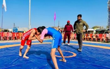 सांसद खेल महोत्सव अंतर्गत बरघाट में आयोजित कुश्ती प्रतियोगिता, सिवनी जिले के खिलाड़ी