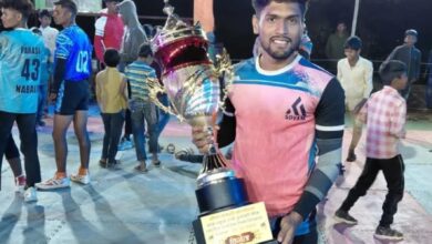 सिवनी कबड्डी एकेडमी के खिलाड़ी पवन नामदेव का मध्यप्रदेश सीनियर कबड्डी टीम में चयन