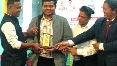 Saumil Merskole first position divisional weightlifting competition Chhindwara