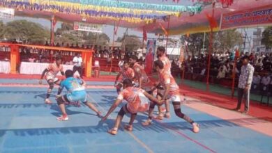 "छिंदवाड़ा दशहरा मैदान में अखिल भारतीय कबड्डी प्रतियोगिता का शुभारंभ"