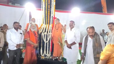 सिवनी आदि शंकराचार्य स्तंभ का भव्य अनावरण