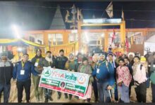 Youth Hostels Association Chauragarh Mahadev night adventure trek Chhindwara