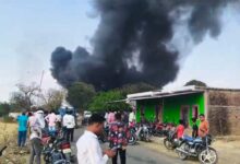 कान्हीवाड़ा आग गैस गोदाम के पास भीषण आग गैस सिलेंडर गोदाम के पास बड़ा हादसा टला