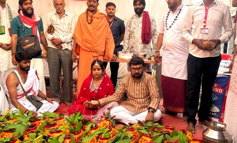 “छिंदवाड़ा रामेश्वरम धाम महायज्ञ”-सहस्त्र चंडी महायज्ञ का भव्य शुभारंभ