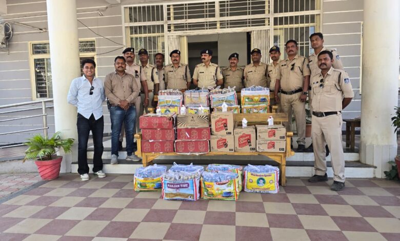 सिवनी अवैध शराब जब्ती 339 लीटर कमल मानाठाकुर गिरफ्तार