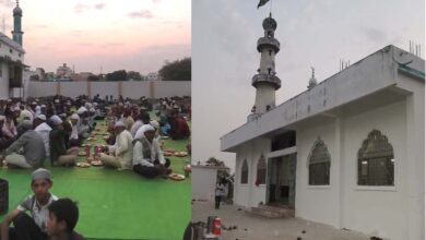 सिवनी में रमजान माह के दौरान नमाज अदा करते रोजेदार