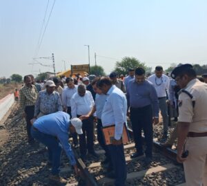 Seoni Nainpur Rail Inspection के दौरान दक्षिण पूर्व मध्य रेलवे के महाप्रबंधक Tarun Prakash द्वारा नैनपुर–सिवनी रेलखंड का निरीक्षण