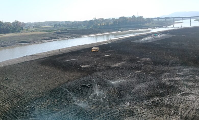 छपारा जल संकट अवैध सिंचाई - बैनगंगा नदी में अवैध खेती और घटता जल स्तर