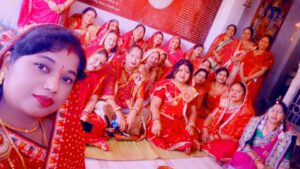 Ganga Nagar Suhaglon Program Seoni Durga Mandir Mahila Mandal