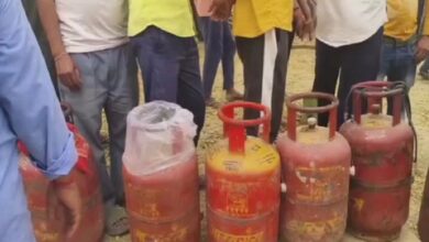 सिवनी बुधवारी बाजार में गैस सिलेंडर जब्ती कार्रवाई