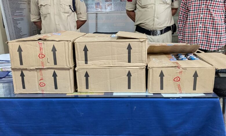 लखनादौन अवैध शराब जब्ती